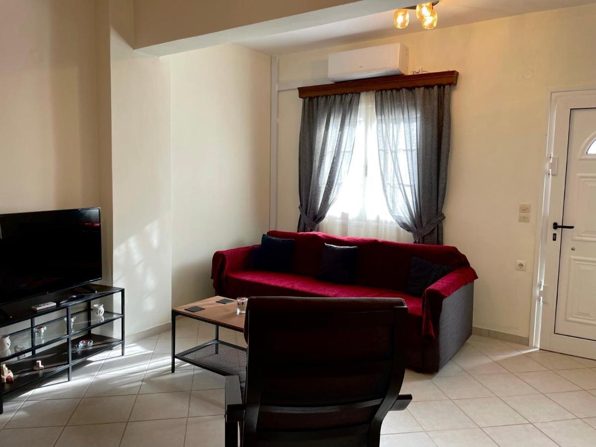 Casa Blanca II Apartment Pírgos Dhiroú Bagian luar foto
