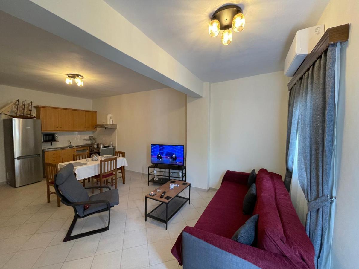 Casa Blanca II Apartment Pírgos Dhiroú Bagian luar foto