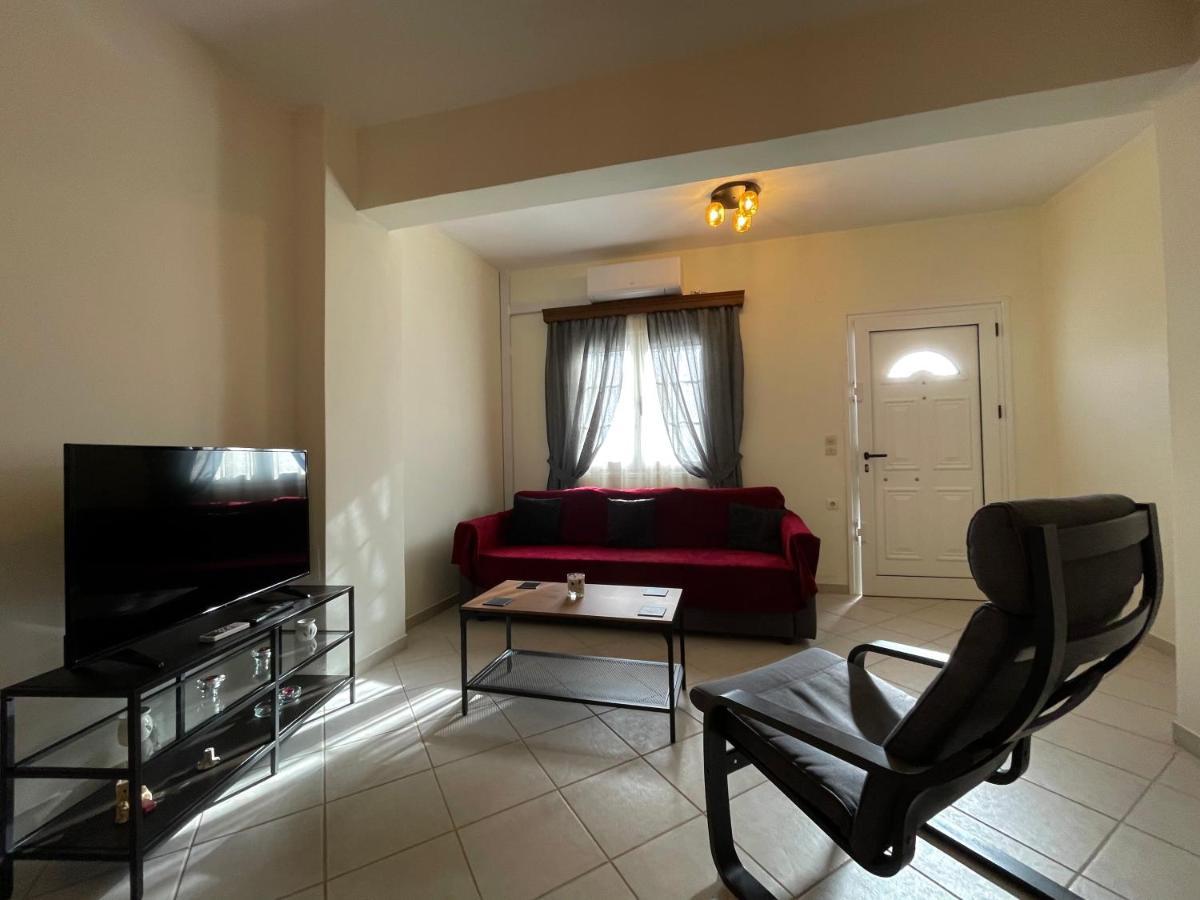 Casa Blanca II Apartment Pírgos Dhiroú Bagian luar foto