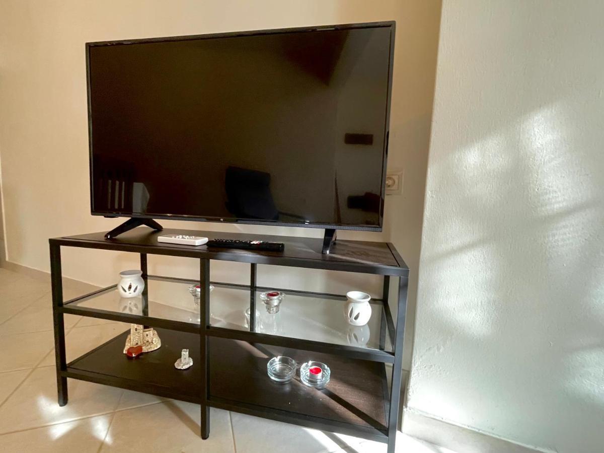 Casa Blanca II Apartment Pírgos Dhiroú Bagian luar foto