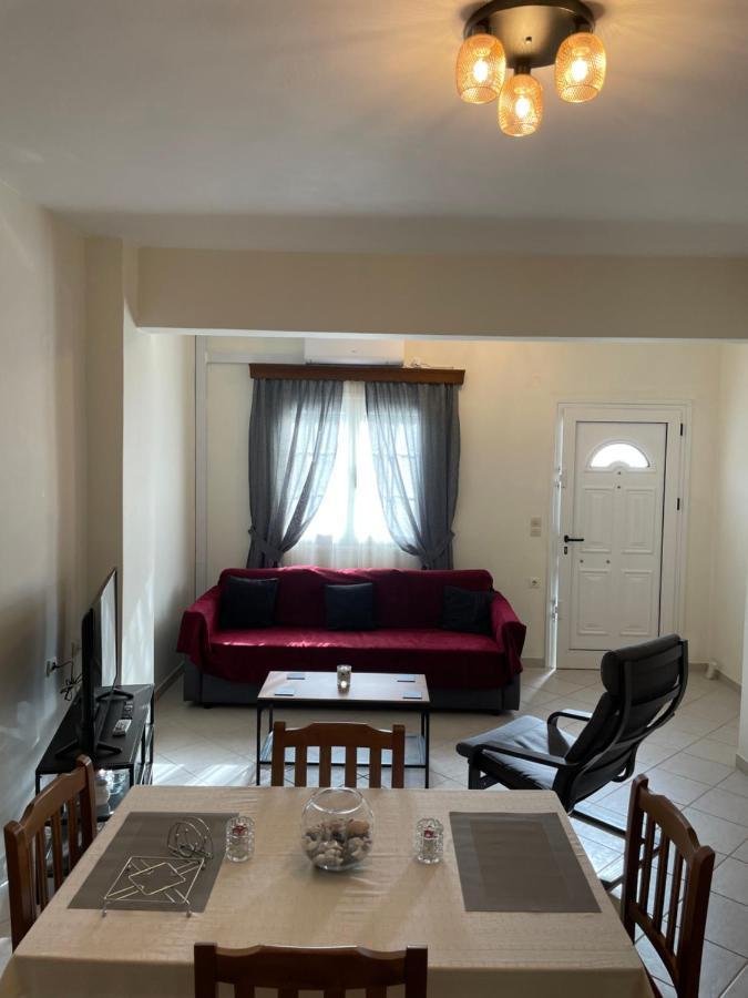 Casa Blanca II Apartment Pírgos Dhiroú Bagian luar foto